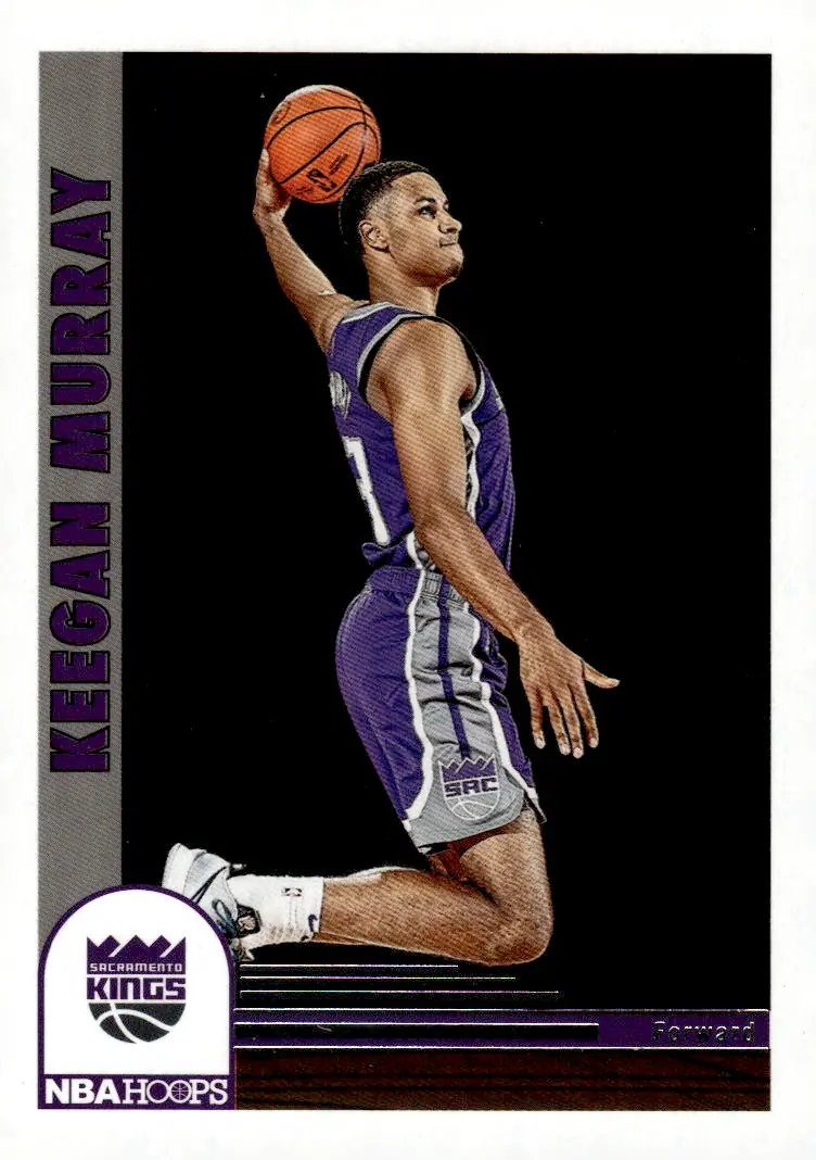 2022-23 NBA Hoops #284 Keegan Murray (front)