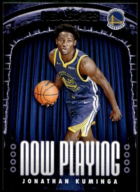 2021-22 NBA Hoops #7 Jonathan Kuminga