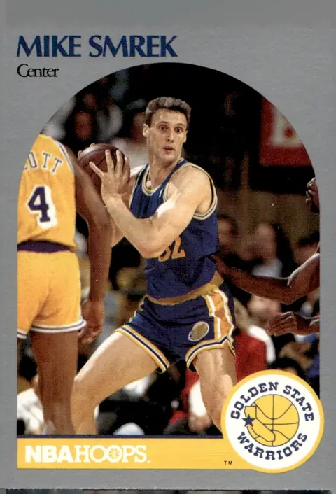 1990-91 NBA Hoops #119 Mike Smrek