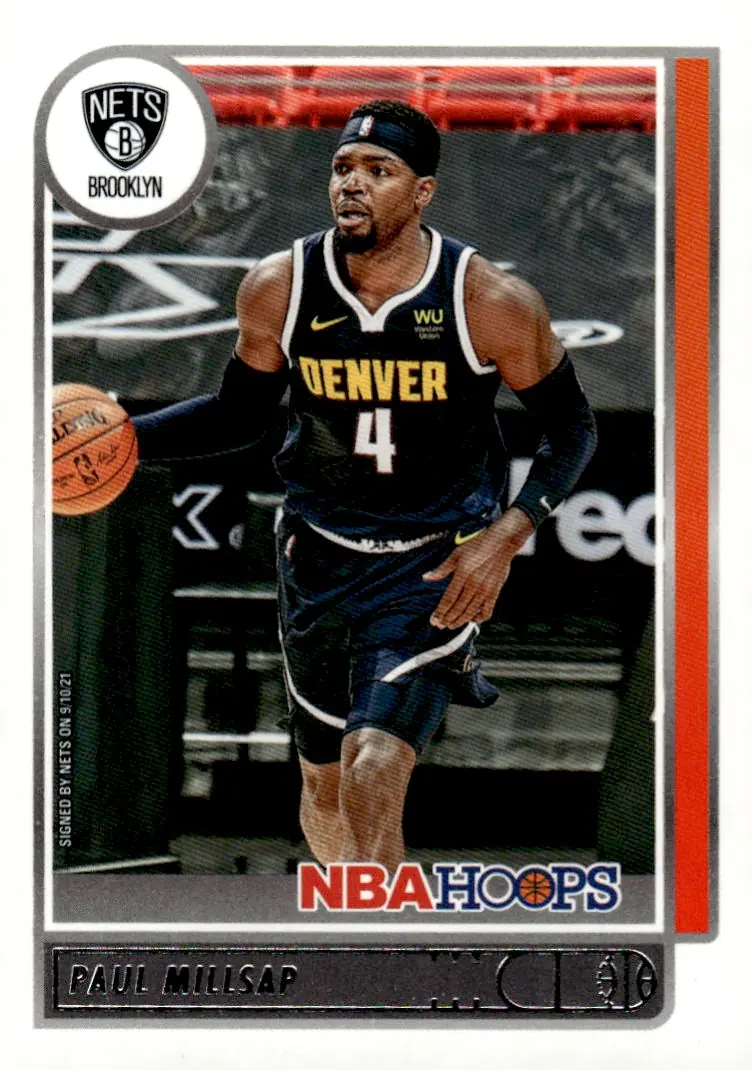 2021-22 NBA Hoops #41 Paul Millsap (front)