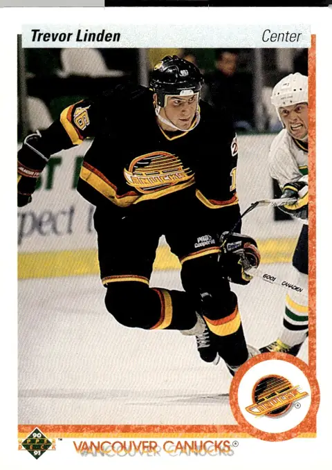 1990-91 Upper Deck #256 Trevor Linden