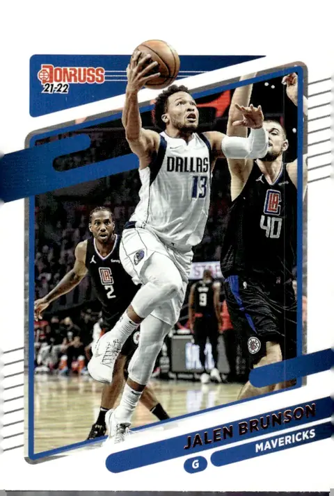 2021-22 Donruss #19 Jalen Brunson