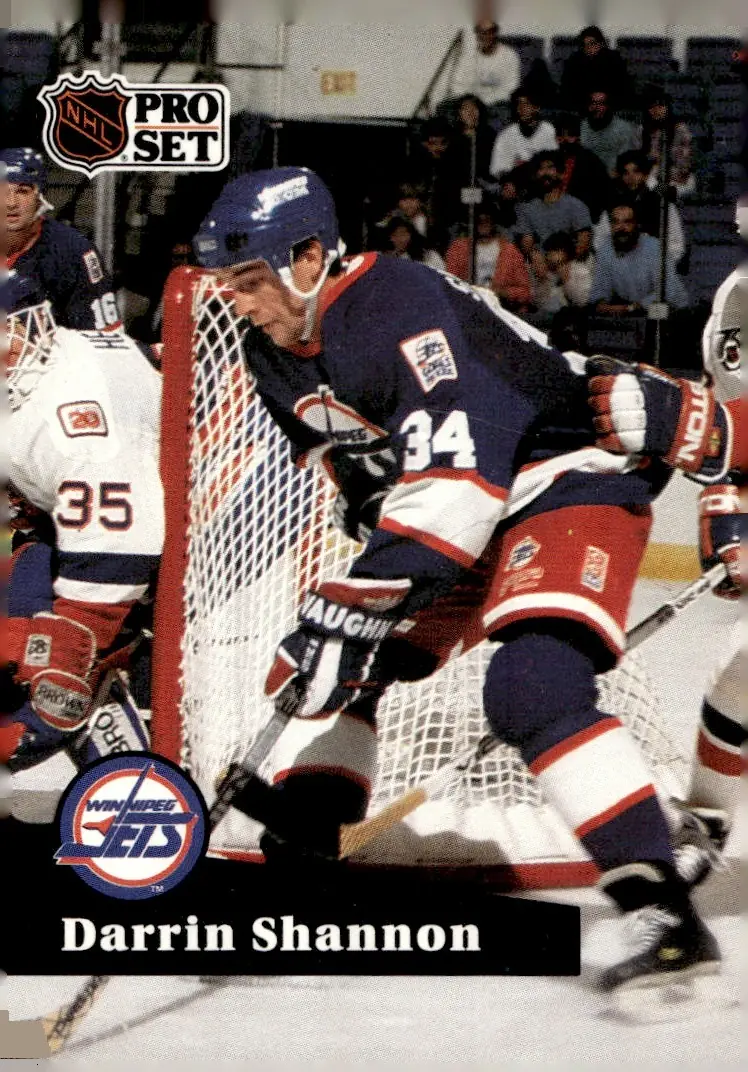 1991-92 Pro Set (Series 2) #515 Darrin Shannon (front)