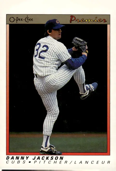 1991 O-Pee-Chee Premier #68 Danny Jackson