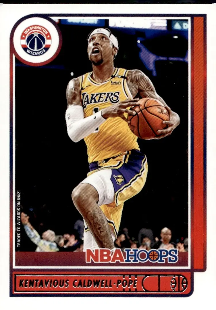 2021-22 NBA Hoops #176 Kentavious Caldwell-Pope (front)