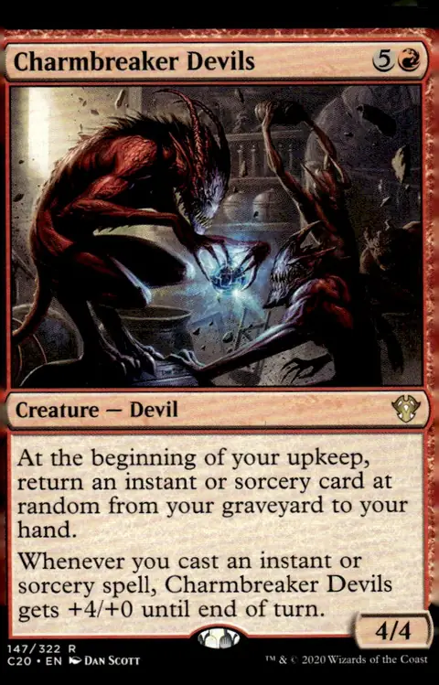 2020 Commander 2020 (Ikoria Commander), set code C20 #147/322 Charmbreaker Devils