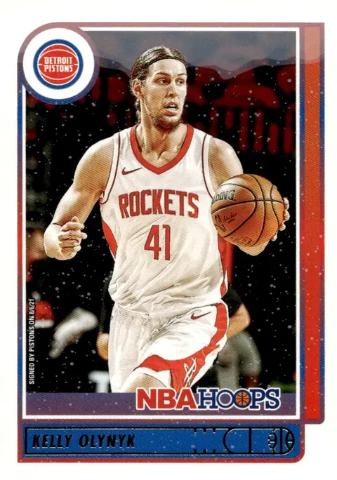 2021-22 NBA Hoops #184 Kelly Olynyk – Winter