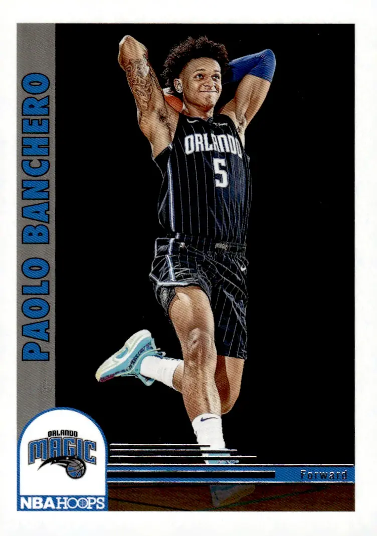 2022-23 NBA Hoops #281 Paolo Banchero (front)