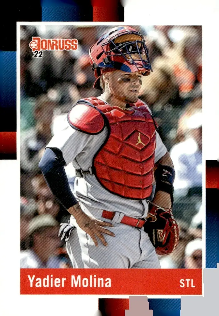 2022 Donruss Baseball #263 Yadier Molina (front)