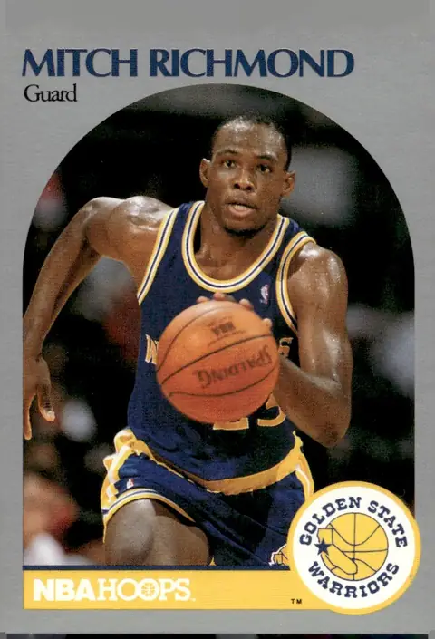 1990-91 NBA Hoops #118 Mitch Richmond