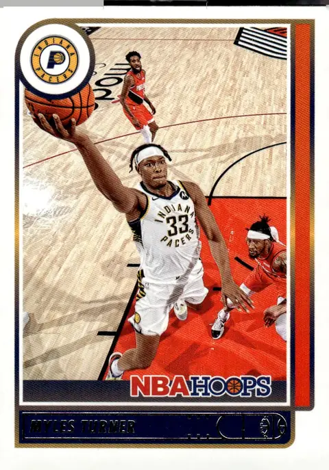 2021-22 NBA Hoops #173 Myles Turner