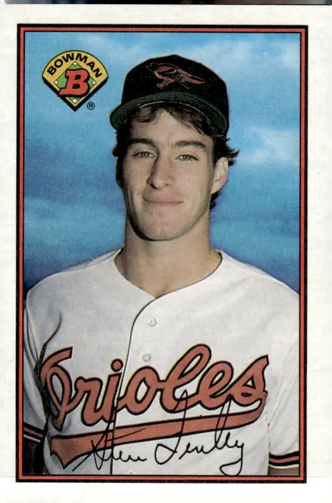 1989 Bowman #15 Steve Finley
