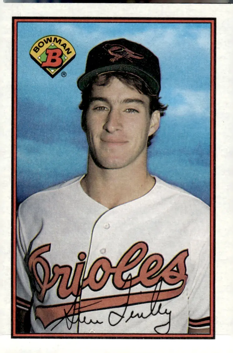 1989 Bowman #15 Steve Finley (front)