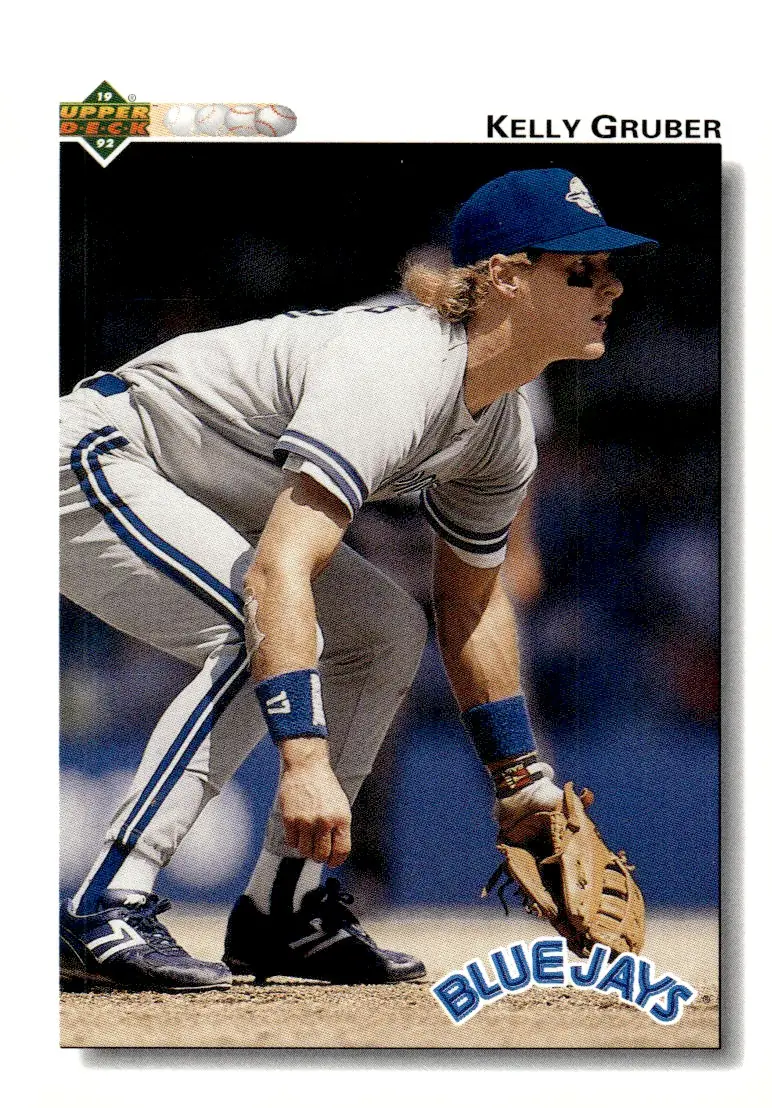 1992 Upper Deck #324 Kelly Gruber (front)