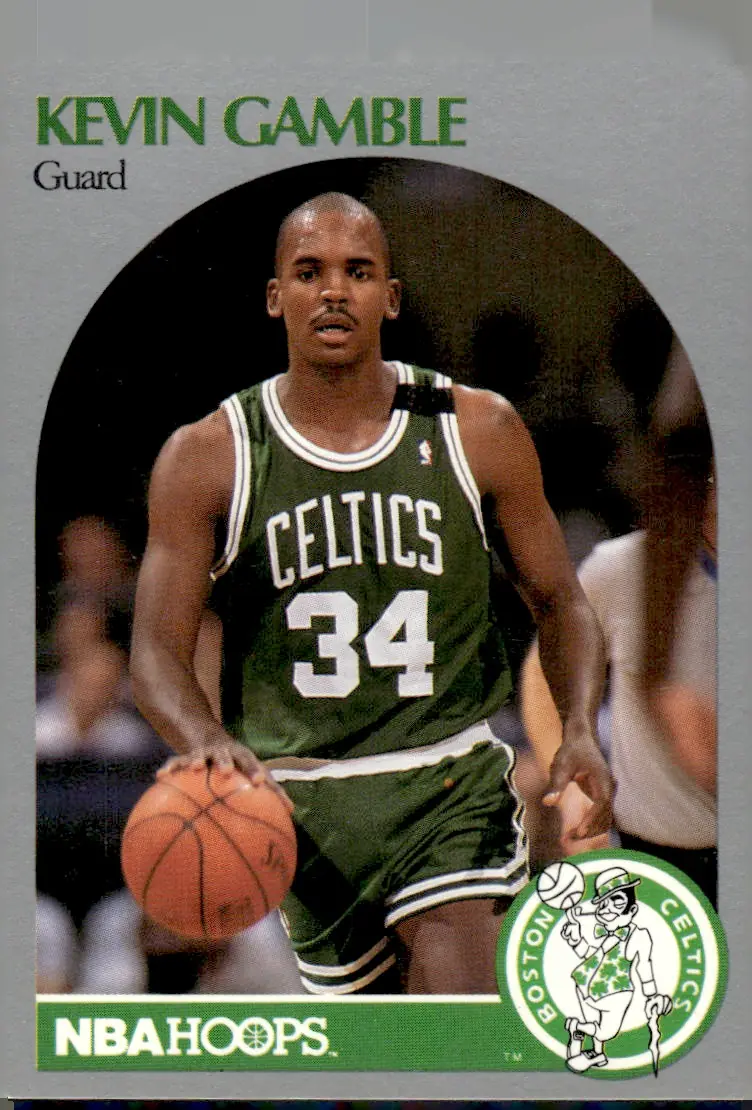 1990-91 NBA Hoops #40 Kevin Gamble (front)