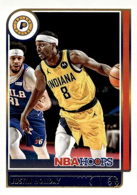 2021-22 NBA Hoops #183 Justin Holiday