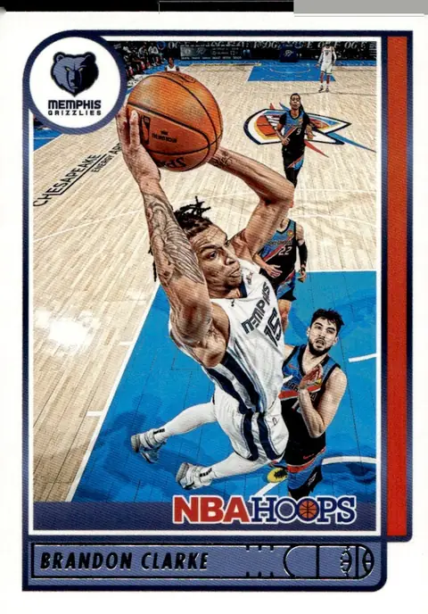 2021-22 NBA Hoops #182 Brandon Clarke