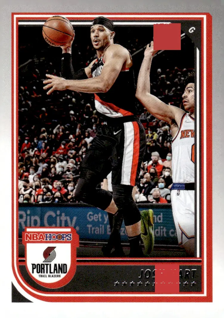 2022-23 NBA Hoops #209 Josh Hart (front)