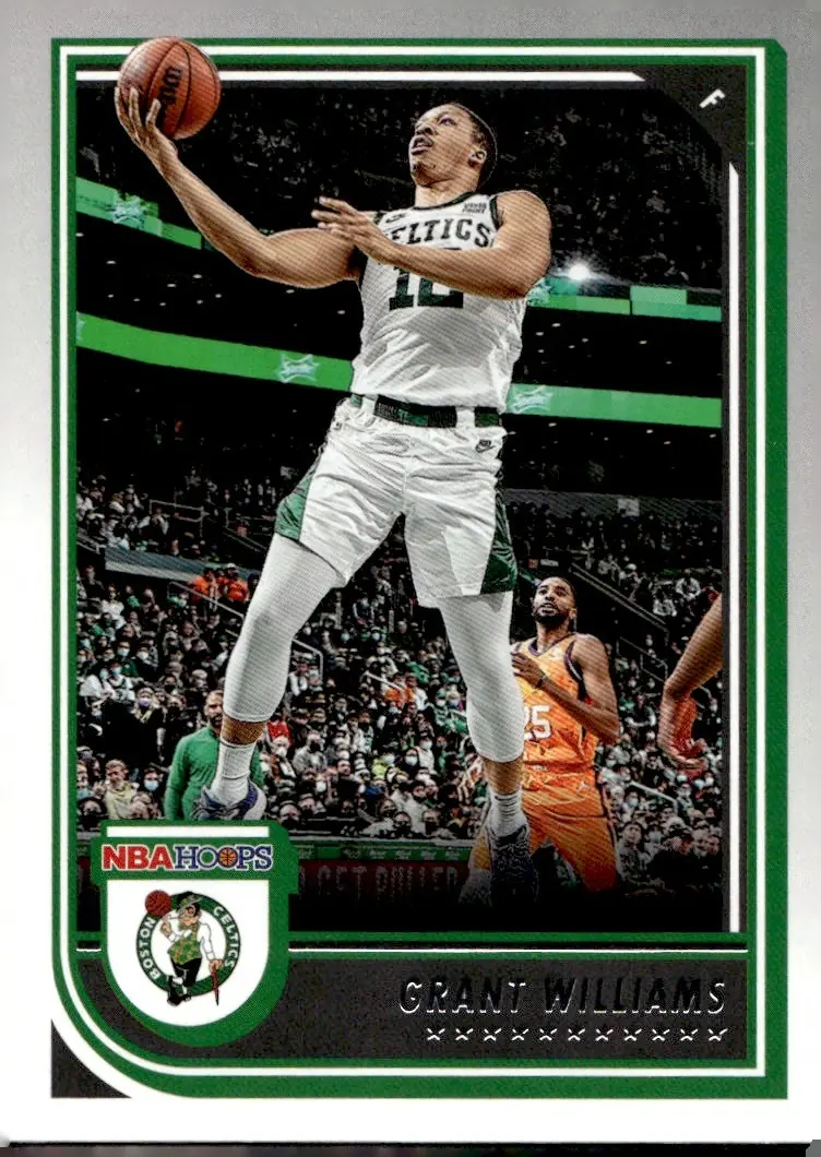 2022-23 NBA Hoops #8 Grant Williams (front)