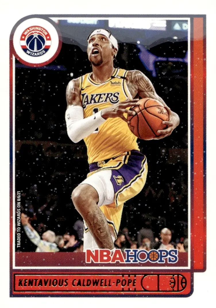 2021-22 NBA Hoops #176 Kentavious Caldwell-Pope (front)