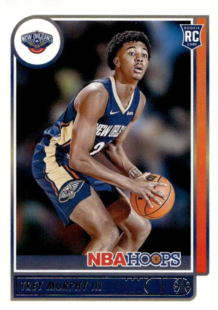 2021-22 NBA Hoops #221 Trey Murphy III (front)