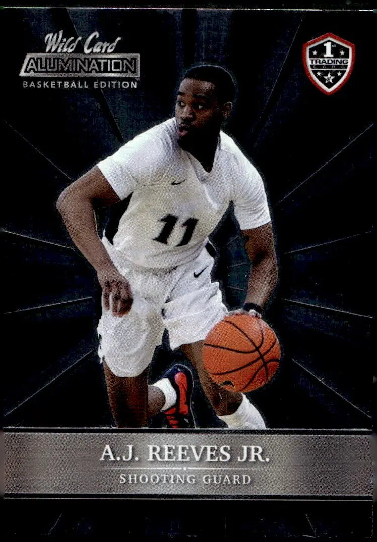 2021-22 Wild Card Alumination Basketball Edition #ABC-2 A.J. Reeves Jr. (front)