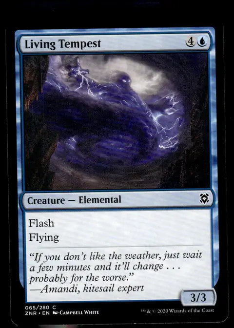 2020 Zendikar Rising (ZNR) #065/280 Living Tempest