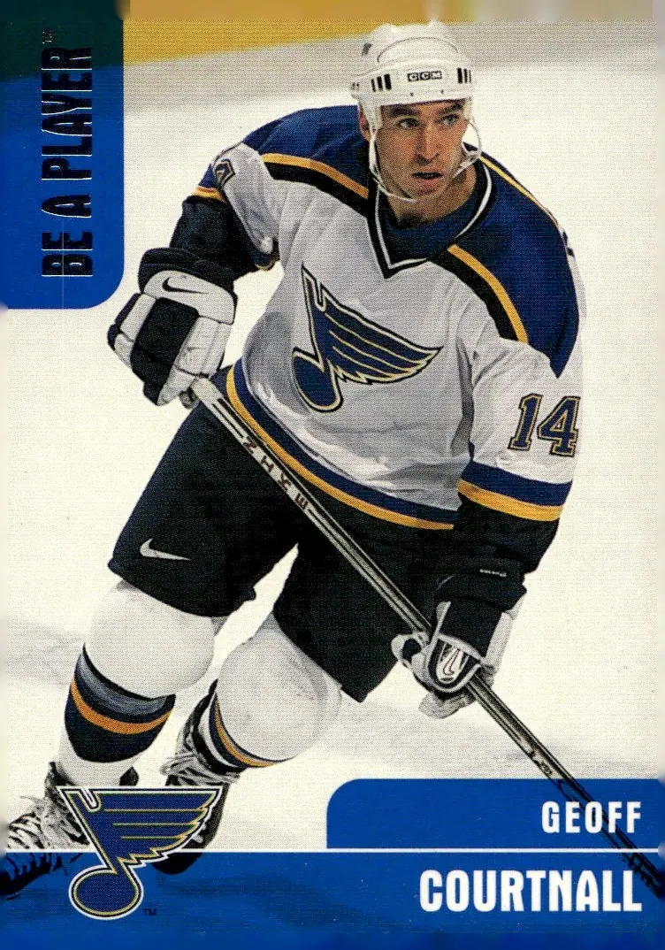 1999-00 Be A Player Memorabilia #183 Geoff Courtnall (front)