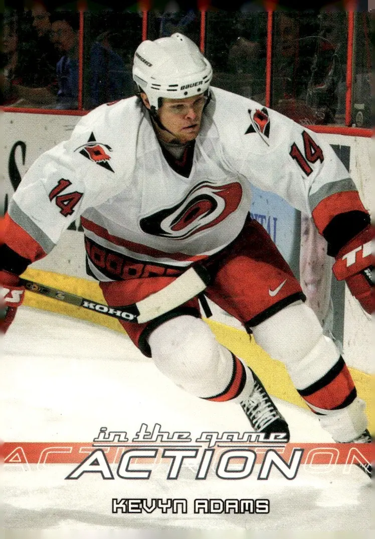 2003-04 In The Game Action #150 Kevyn Adams (front)