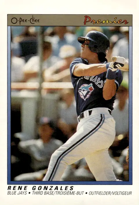 1991 O-Pee-Chee Premier #53 Rene Gonzales