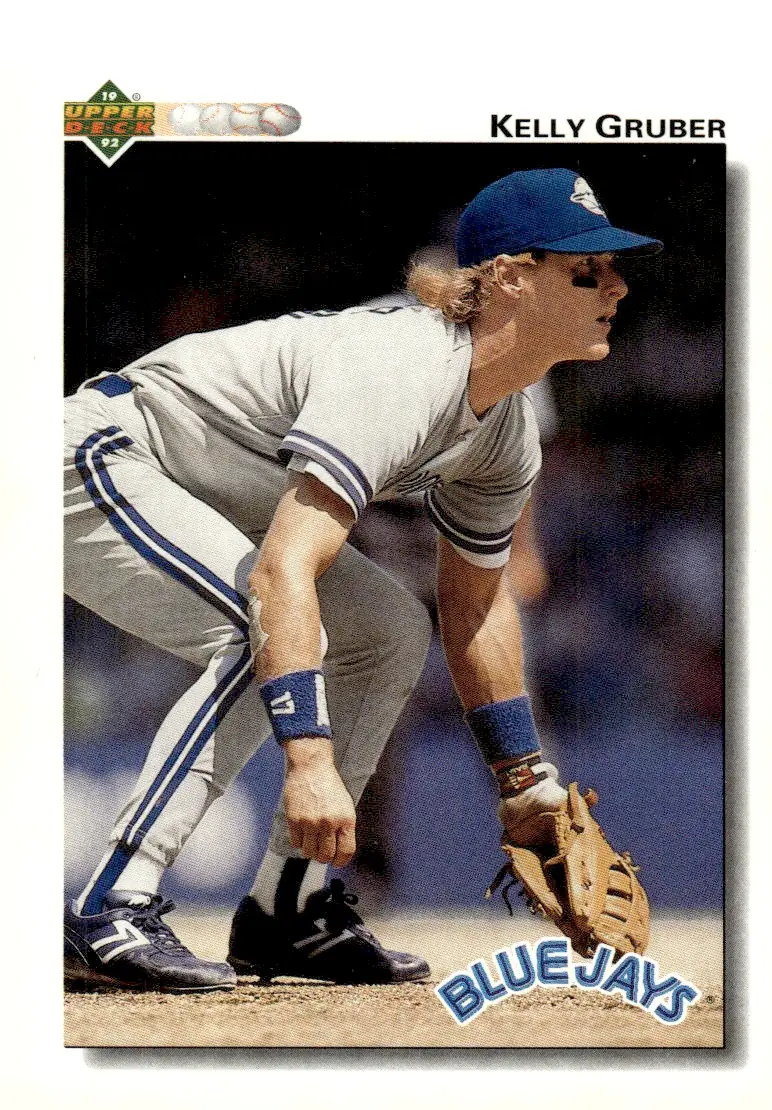 1992 Upper Deck #324 Kelly Gruber (front)