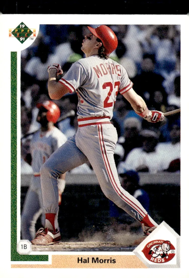 1991 Upper Deck #351 Hal Morris (front)