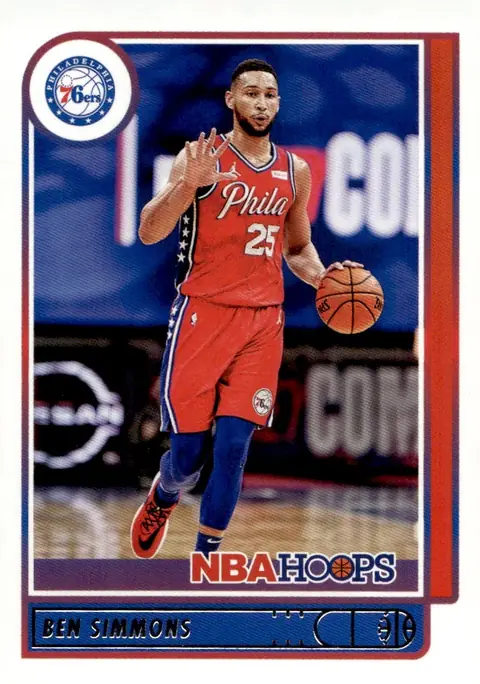 2021-22 NBA Hoops #17 Ben Simmons