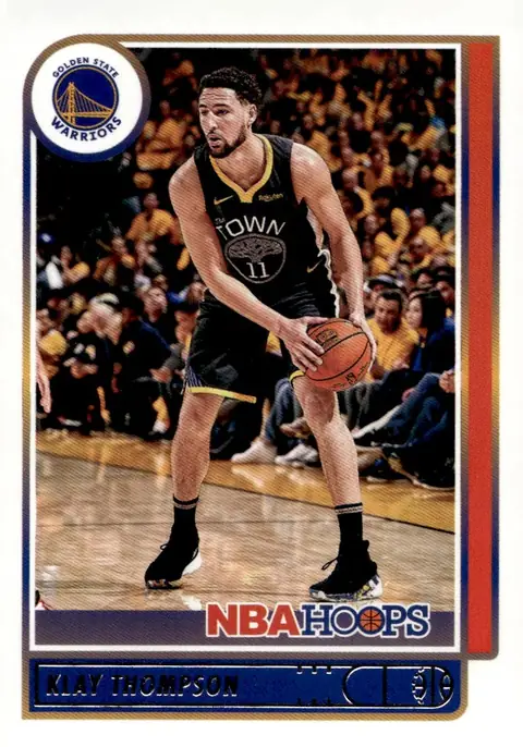 2021-22 NBA Hoops #8 Klay Thompson