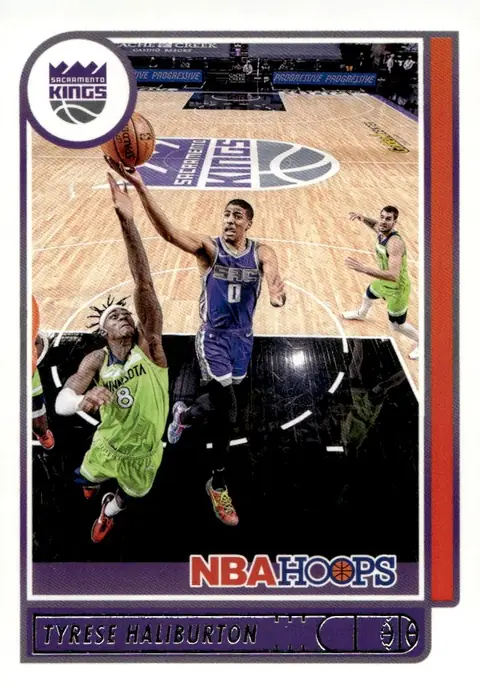2021-22 NBA Hoops #108 Tyrese Haliburton