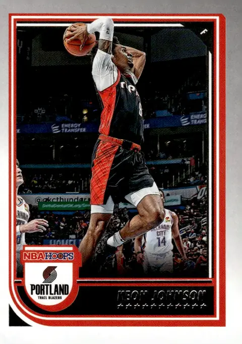 2022-23 NBA Hoops #213 Keon Johnson