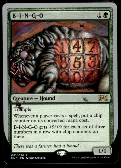 2020 Magic: The Gathering - Unsanctioned (UND) #061/096 B-I-N-G-O