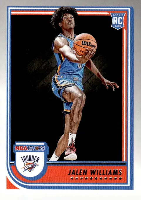 2022-23 NBA Hoops #242 Jalen Williams