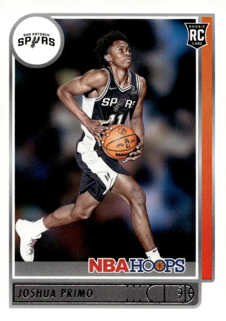 2021-22 NBA Hoops #220 Joshua Primo (front)