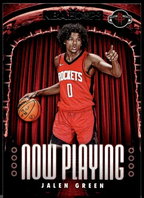 2021-22 NBA Hoops #2 Jalen Green