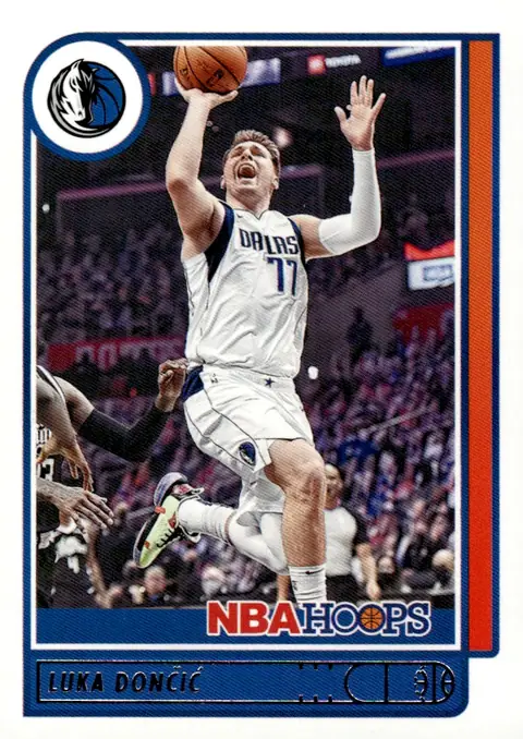 2021-22 NBA Hoops #62 Luka Dončić