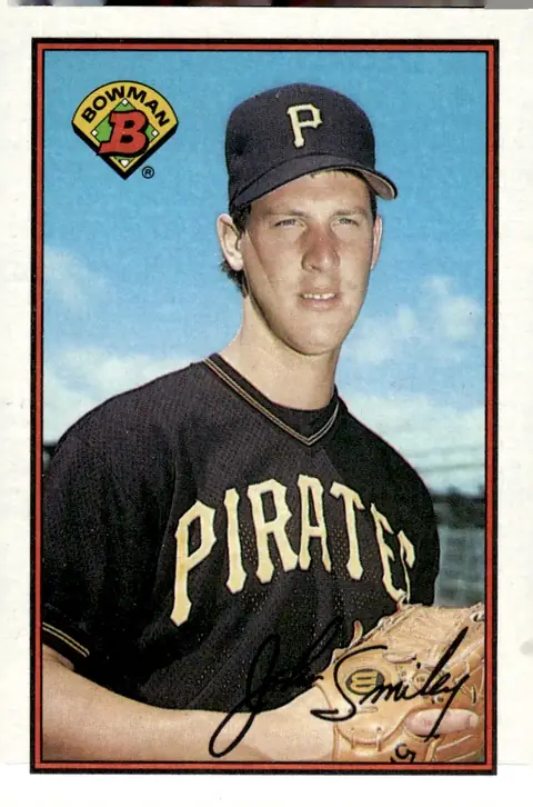 1989 Bowman #413 John Smiley