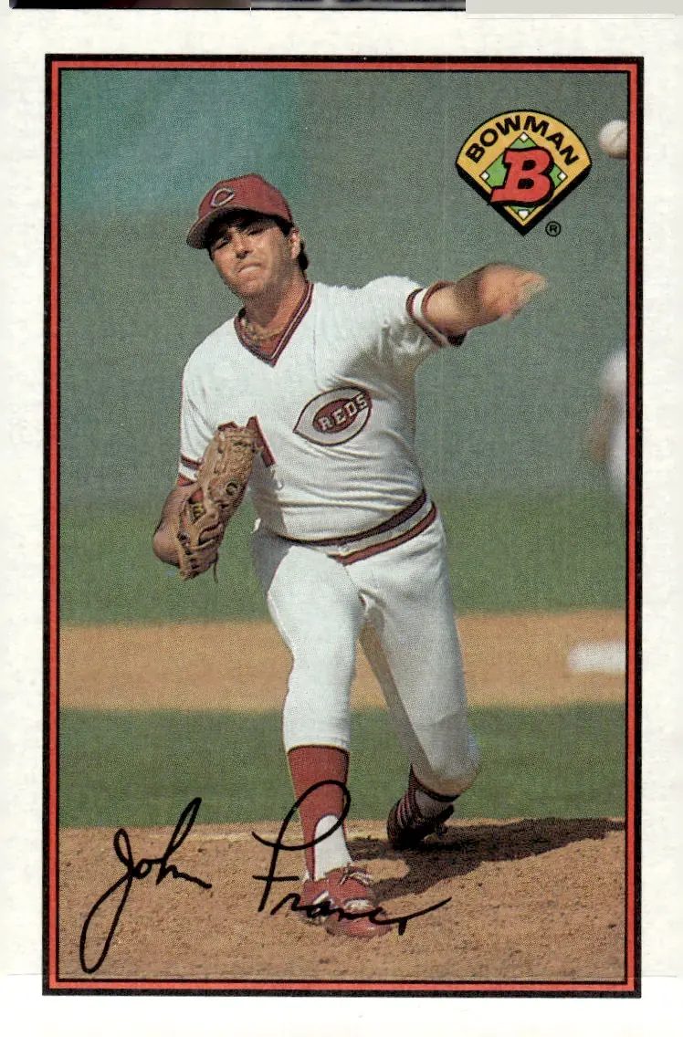 1989 Bowman #301 John Franco (front)