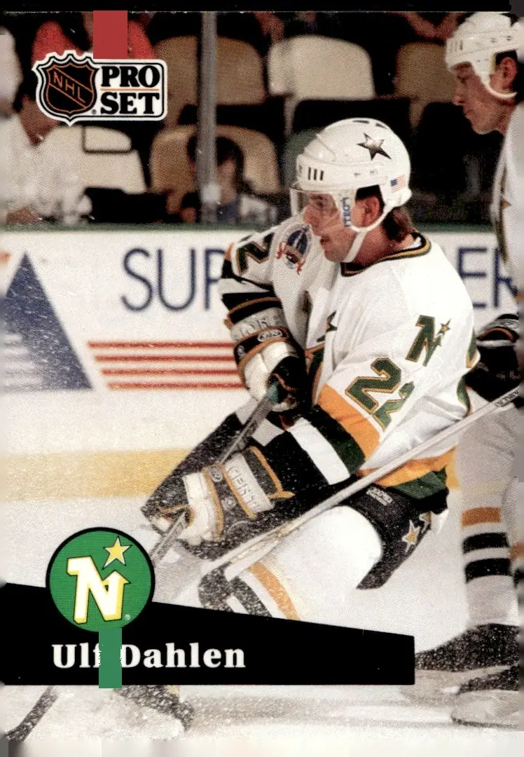 1991-92 Pro Set #106 Ulf Dahlen (front)