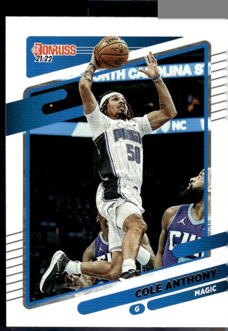 2021-22 Donruss #160 Cole Anthony (front)