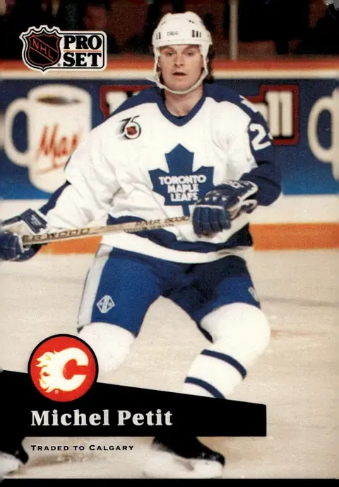 1991-92 Pro Set (Series 2) #492 Michel Petit