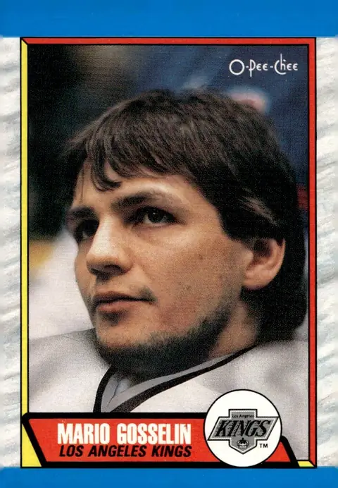 1989-90 O-Pee-Chee #258 Mario Gosselin