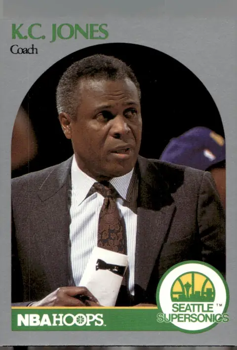 1990-91 NBA Hoops #329 K.C. Jones