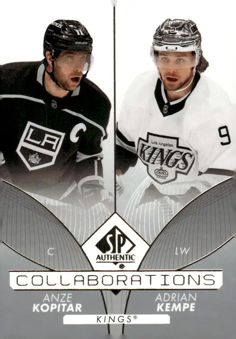2022-23 SP Authentic #C-19 Anze Kopitar / Adrian Kempe