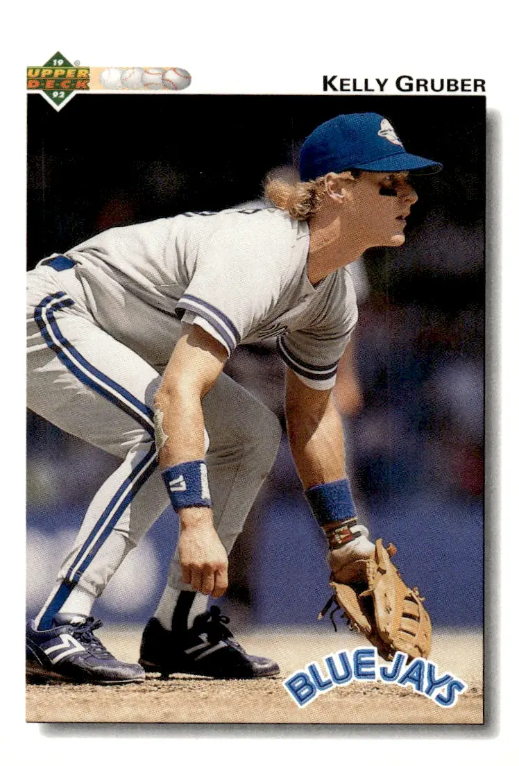 1992 Upper Deck #324 Kelly Gruber (front)